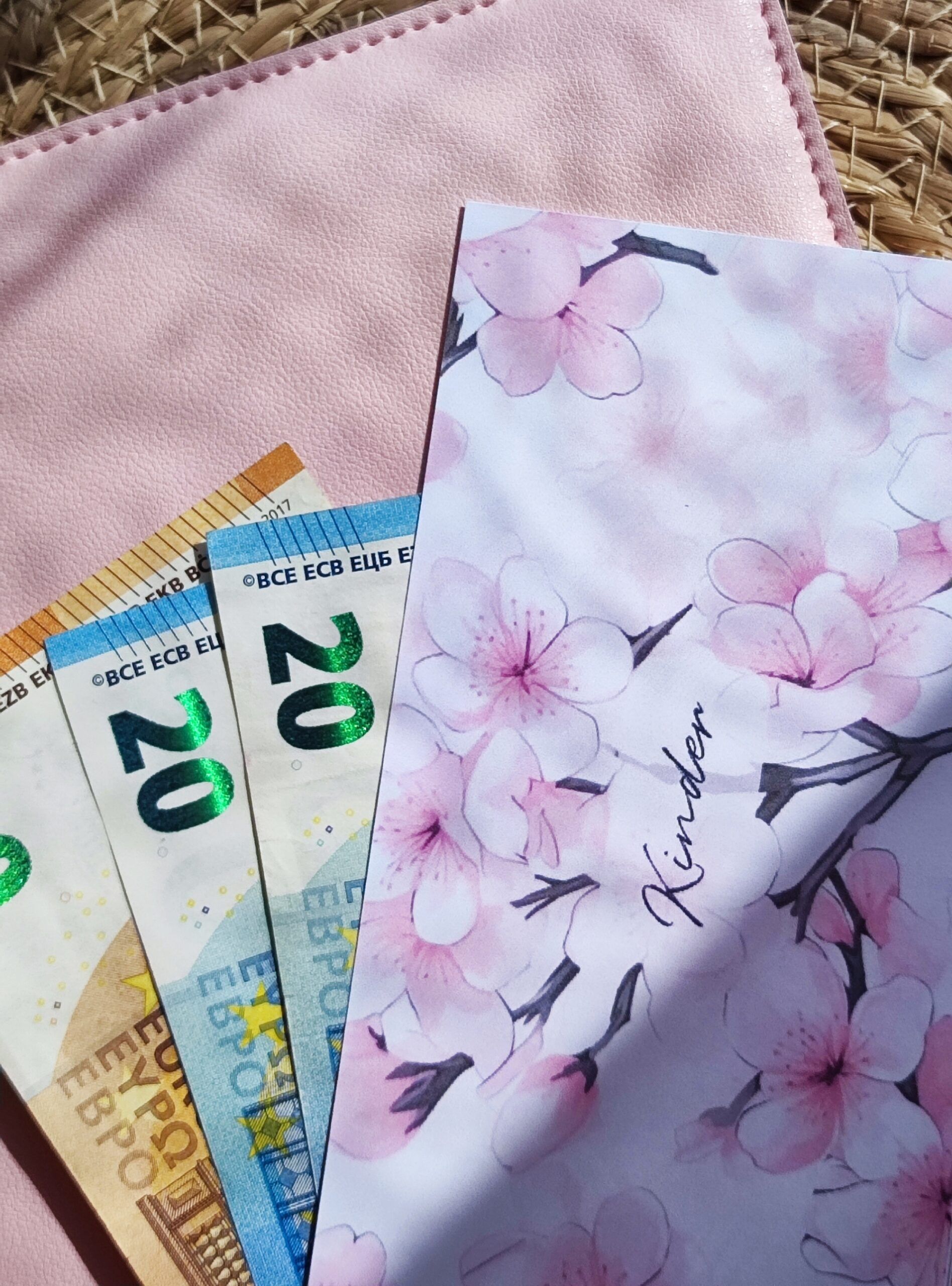 3 personalisierte Budget Binder Dashboards Kirschblüte – Bild 3