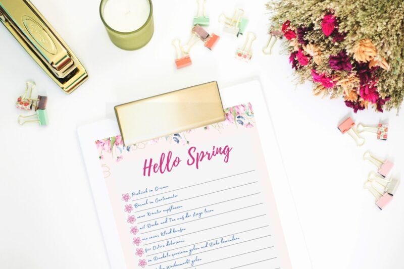 aufgeregt in den Frühling: Deine Löffelliste zum kostenlosen Download – Bild 2