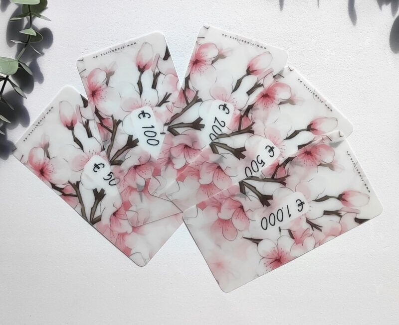 Platzhalter frosty Design Kirschblüte Budgeting Umschlagmethode – Bild 3