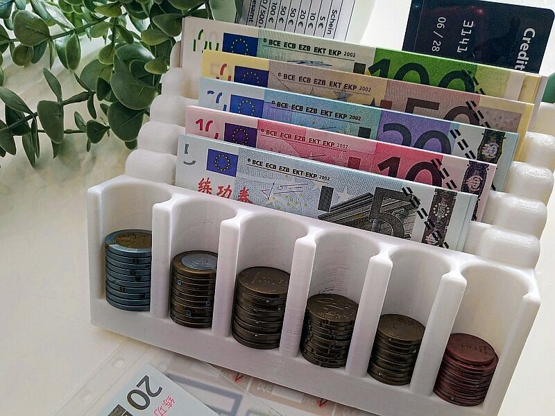 Umschlagmethode Geldstaender